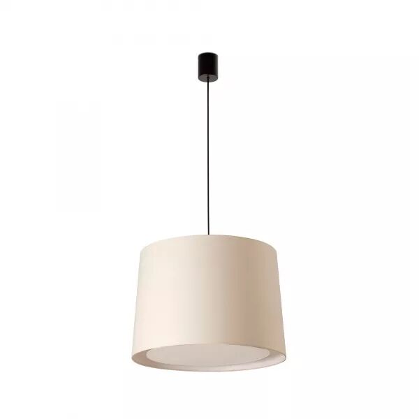 Conga Lampe Suspension Simple Noir/Beig (64315-55)