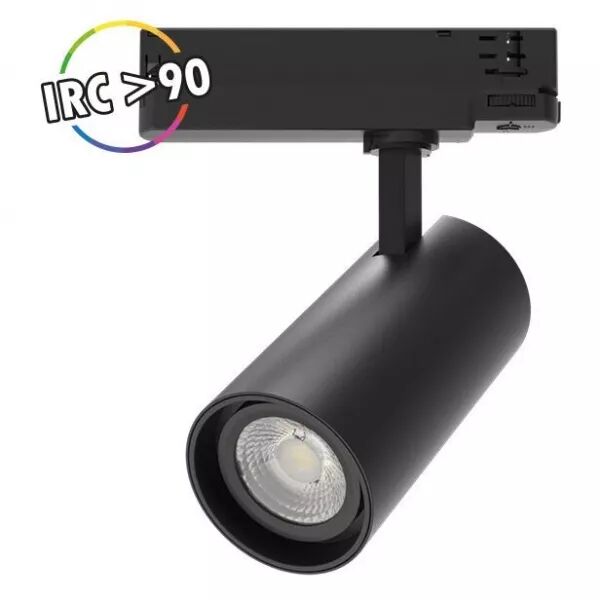 COOL II SPOT RAIL NOIR 25W 4KK (100229)