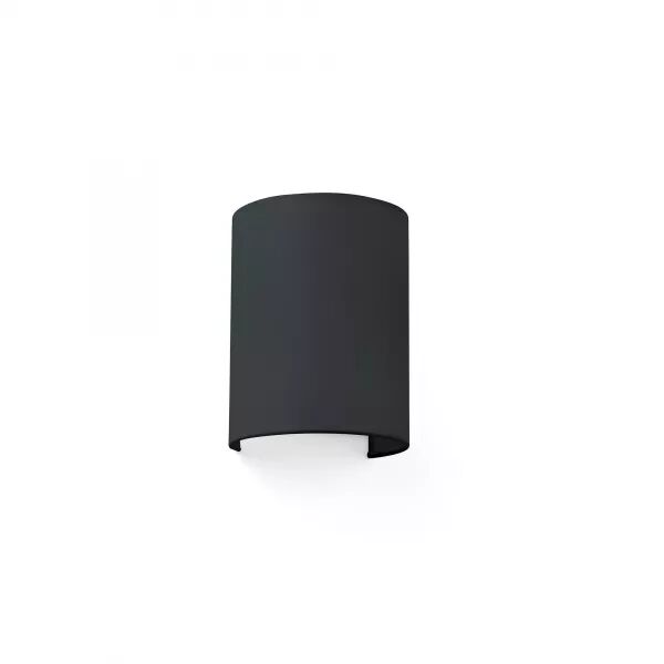 Cotton Lampe Applique Noir Ronde (66408)