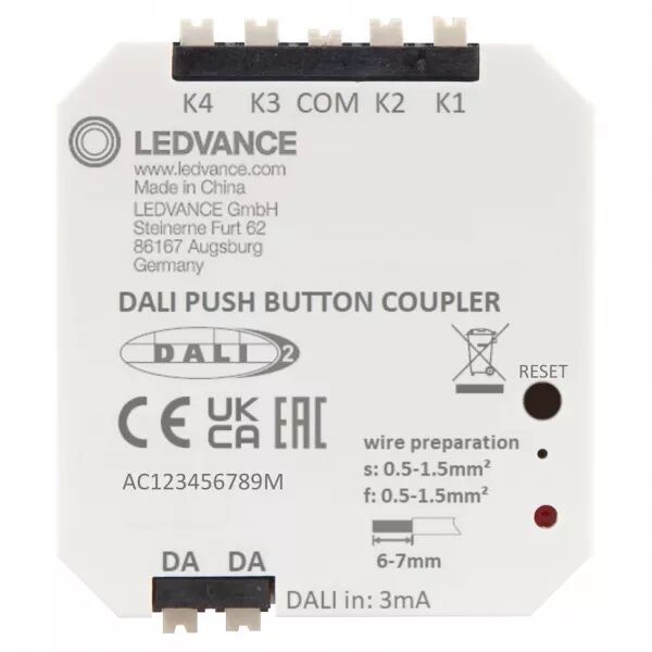 dali-2 pb coupler ledvance - coupleur de bp - gestion de l\'�clairage (4058075837607)
