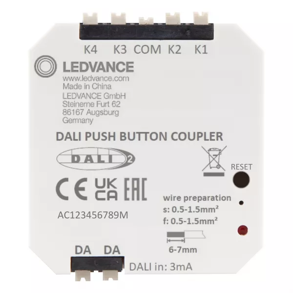 dali-2 pb coupler ledvance - coupleur de bp - gestion de l\'�clairage (4058075837607)