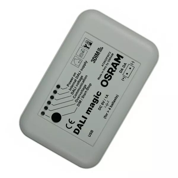 dali magic/220-240v dim osram interface de programmation usb (4052899039551)
