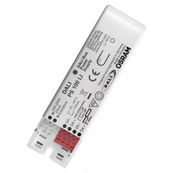 dali ps100 li dali/dexal  buspowersupply alimentation 100ma pour bus dali/dexal (4052899583221)