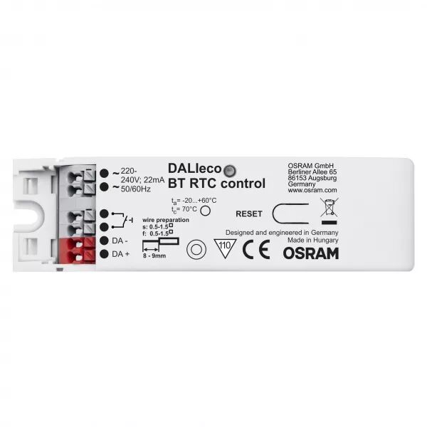 dalieco bt rtc control 25x1 osram syst�mes de gestion de l\'�clairage (4062172016537)