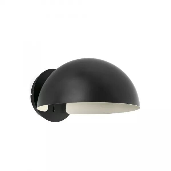 Dominica Lampe applique noire (20031-123)