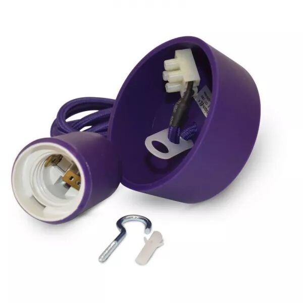 DOUILL E27 SILI + CABL 2M VIOL (5009)