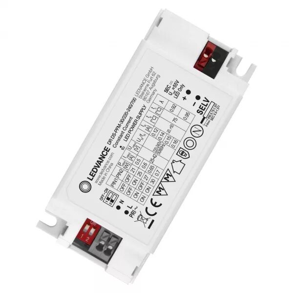 driver led performance courant constant 30 w 500/600/650/700 ma (4058075239777)