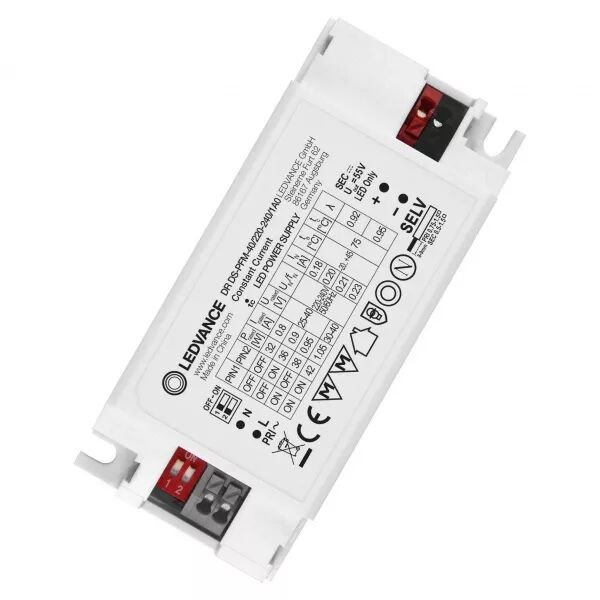 driver led performance courant constant 40 w 800/900/950/1050 ma (4058075239791)