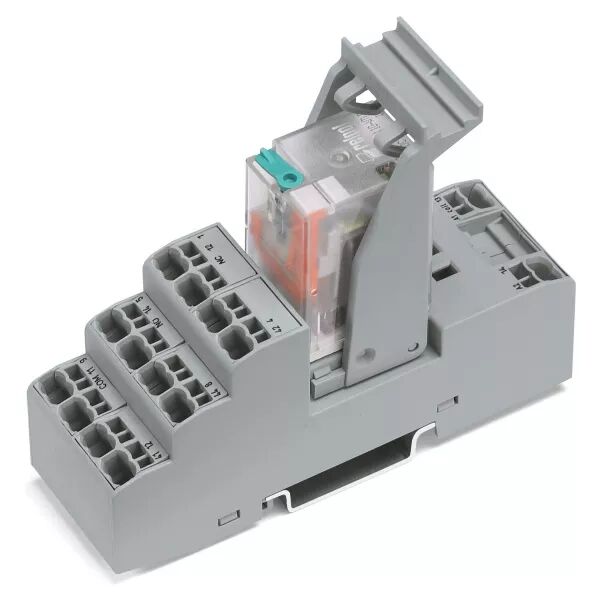 Embase avec relais 110 V DC - 2 RT858-327