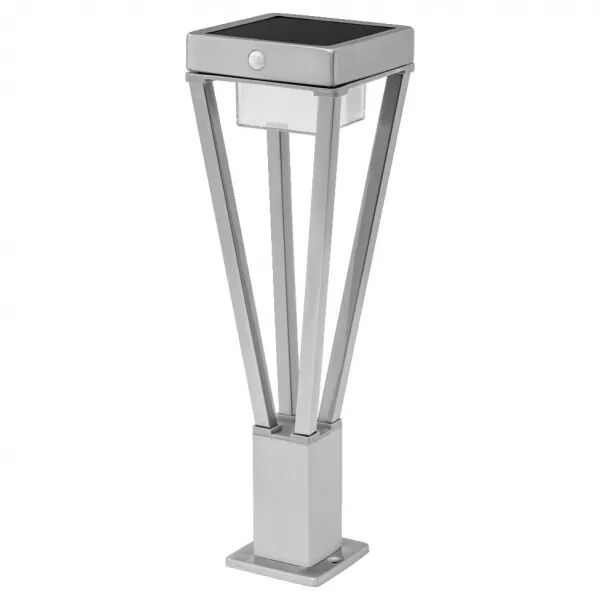 endura solaire bouquet borne 50cm sensor 6w=550lm acier inox (4058075564527)