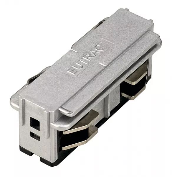 EUTRAC connecteur droit, gris (145564)