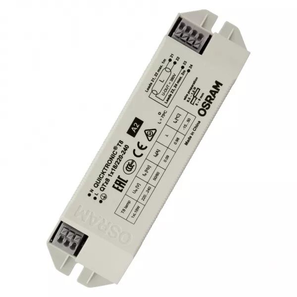 ezp8 1x18/220-240 osram ballast �lectronique pour tubes t8 (4008321863263)