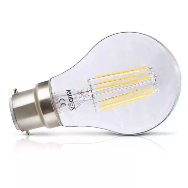 FIL COB BUL B22 8W 4000K CL X3 (71401)