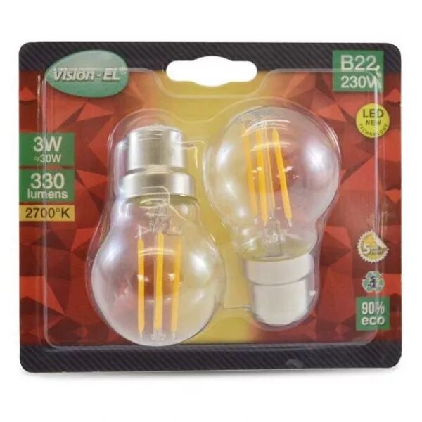 FIL COB G45 B22 3W 2700K BLIX2 (71354)