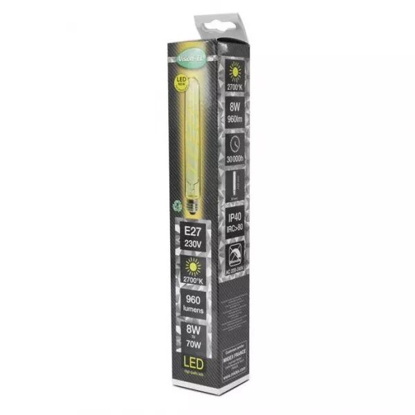 FIL COB ST30 E27 8W 2700K GOLD (7161)