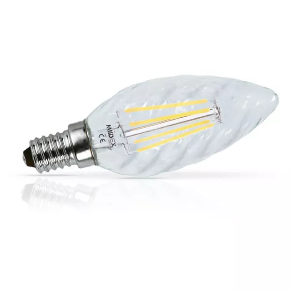 FIL TORS E14 4W 2700K CLR DIM (71235)