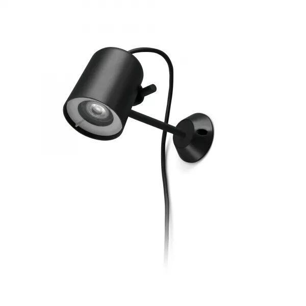 Flow Lampe Applique Avec Piquet Noir (71546)