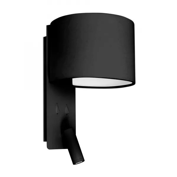 Fold Lampe Applique Noire Avec Lecteur (64305)
