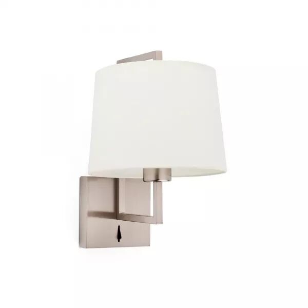 Frame Lampe Applique Nickel Mat/Beige (20170-02)