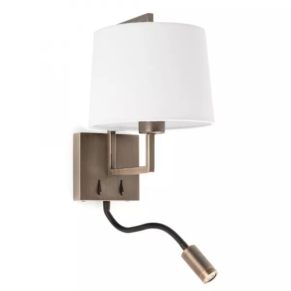 Frame Lampe Applique Vieil Or/Blanc (20173-01)