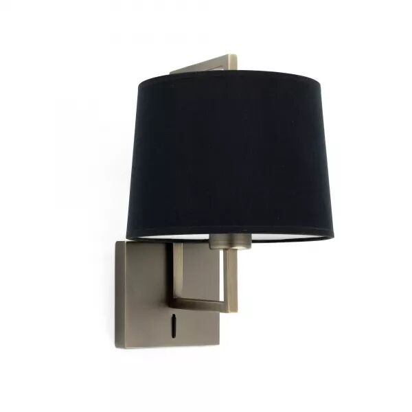 Frame Lampe Applique Vieil Or/Noire (20171-03)