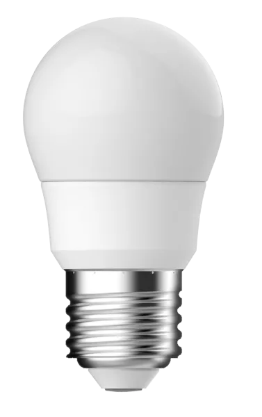 G45 E27 Non-dim 4,9W Eq=40W 4000K 470lm Classe F 15000h Blanc �45x81mm (706400)