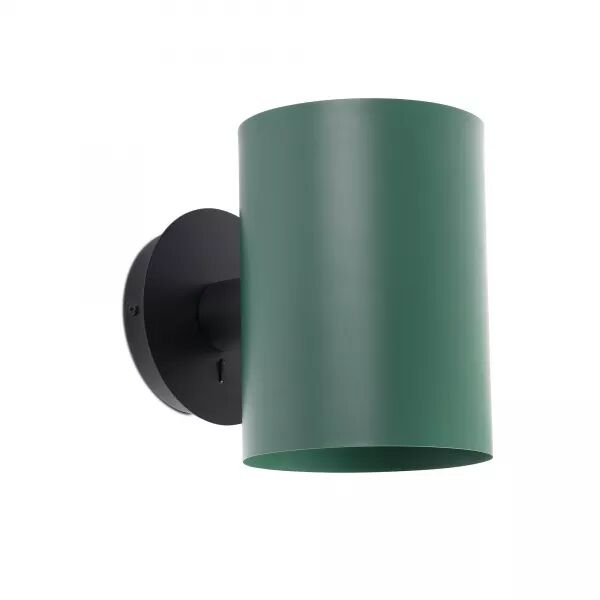 Guadalupe Lampe Applique Noire/Vert (20031-81)