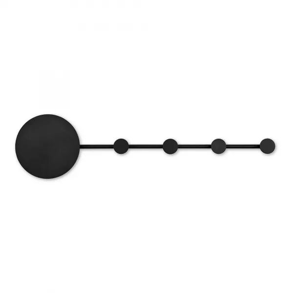 Han Led Applique Portemanteau Noir (01001)