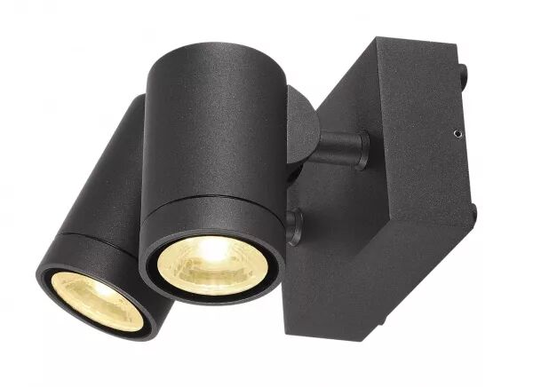 HELIA, applique, double, anthracite, (233255)