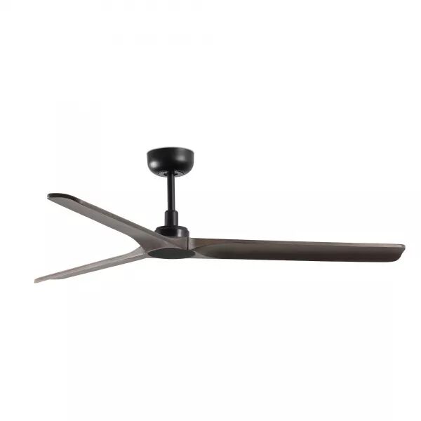 Heywood M Ventilateur noir/bois fonc� DC (33809)