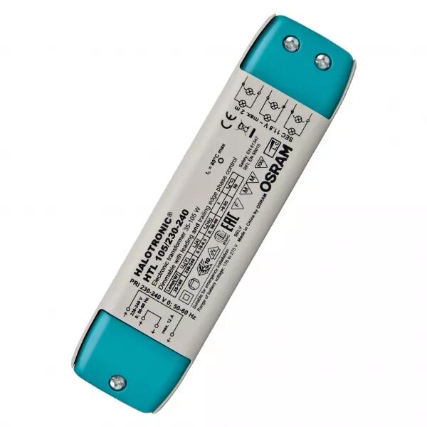 htl 105/230-240 osram transformateur �lectronique pour lampes halog�nes 12v (4008321927019)