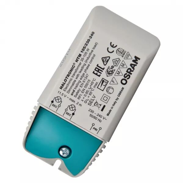 htm 105/230-240/12 osram transformateur �lectronique pour lampes halog�nes 12v (4050300442334)