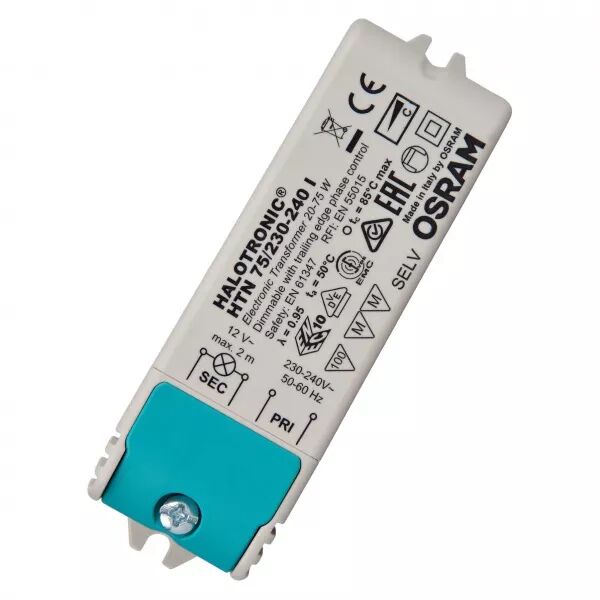 htn 75/230-240/12 osram transformateur �lectronique pour lampes halog�nes 12v (4008321073037)