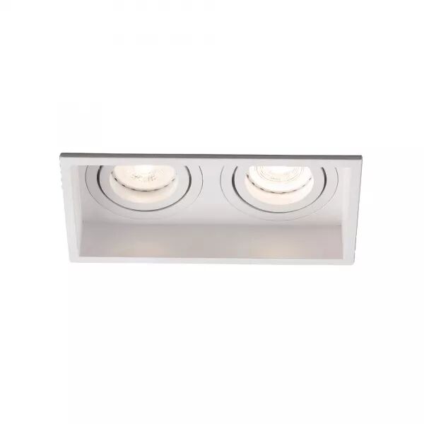 Hyde Lampe Encastrable Blanche Carr� (40126)