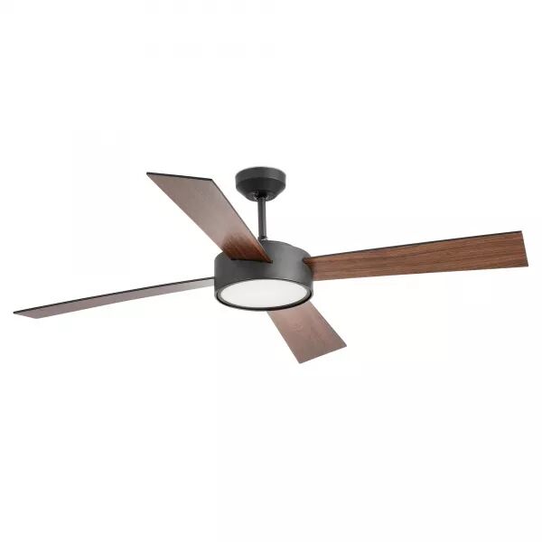 Hydra Led Ventilateur De Plafond Noir (33725)