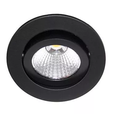 INDIGO-AL1014 RDX-230 7,5W 700Lm 3000K 38� DIM NOIR MAT (DO236WW05)