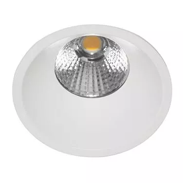 INDIGO-AL3012 RD 9W 1050Lm 3000K 38� IP44 DIM Blanc mat (DO17130)