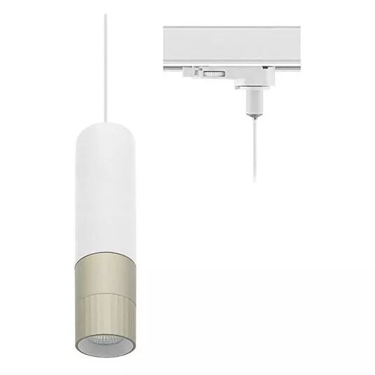 INDIGO-AUREA 3 TP 6W 715Lm 38� DIM Blanc mat - Champagne (TR43449)