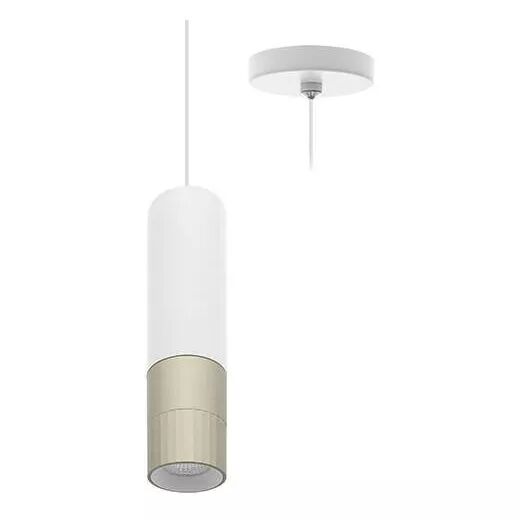 INDIGO-AUREA P 6W 715Lm 38� DIM Blanc mat - Champagne (SU16949)
