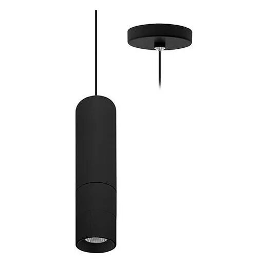 INDIGO-AUREA P 6W 715Lm 38� DIM Noir mat (SU16905)