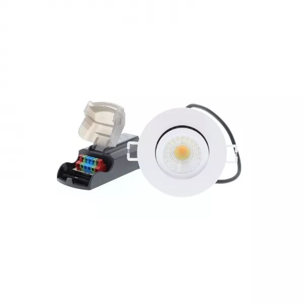 INDIGO-BORA RDX 7W 720Lm 55� IP65 DIM Blanc mat (DO36130)