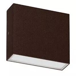 INDIGO-BRIKPRO 1 7W 3000K 870Lm IP67 Acier corten (BP12/1D/3K/BR)