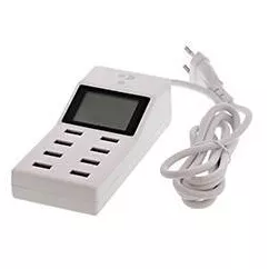 INDIGO-CHARGEUR MULTI USB (8 PORTS) Blanc (OU42304)