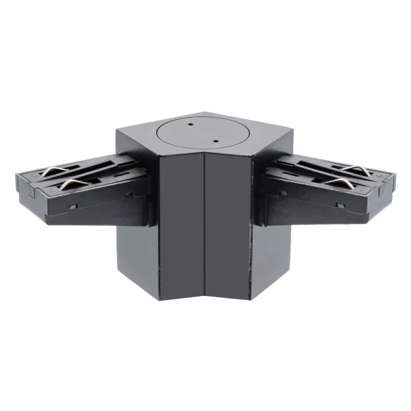 INDIGO-CONNEXION ELEC DOUBLE 120� PLAFOND  Noir mat (TR37205)