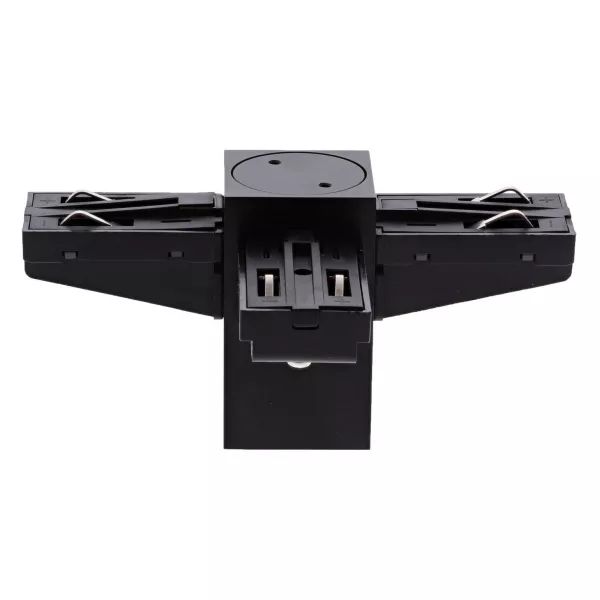 INDIGO-CONNEXION ELEC T DROITE PLAFOND  Noir mat (TR36705)