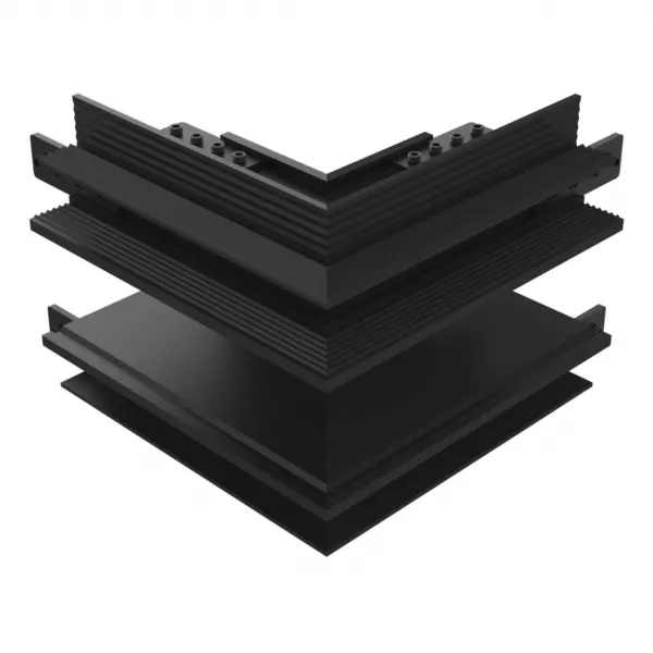 INDIGO-CONNEXION L 90� MUR EXT AVEC TR24805 Noir mat (TR26505)