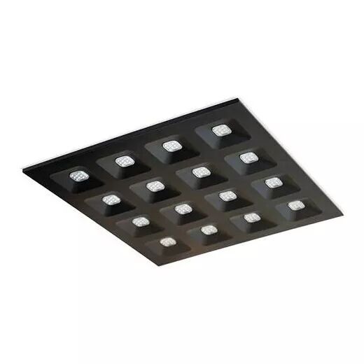 INDIGO-DOMINO 27W 4000K 75� Noir (DMB66X4K)