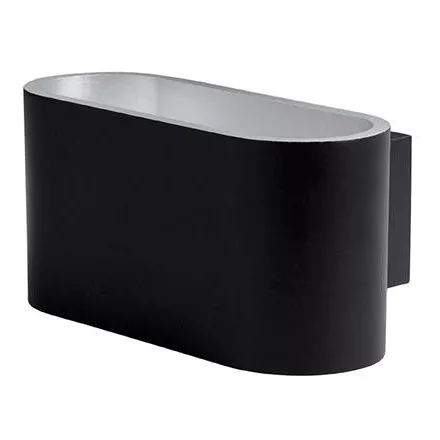 INDIGO-GLAM 90 10W 1010Lm 3000K Noir mat - Argent (WA175WW17)