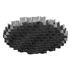 INDIGO-GRILLE NID D\'ABEILLE Noir (TR30605)