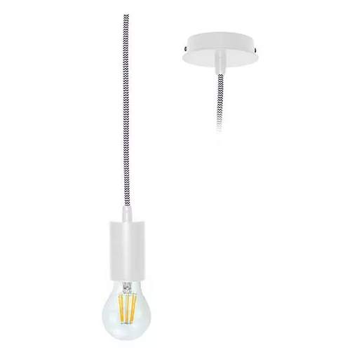 INDIGO-JANY 3 E27 MAX40W LED/CLA/ECO BLANC MAT (SU12630)